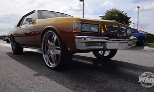 Watch a 1JZ-Powered Chevrolet Caprice on Huge Rims
