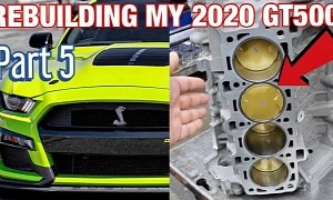 Watch a 2020 Ford Mustang Shelby GT500 Sleeved Engine Assembly for Big Power