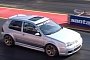 Watch a 550 HP Volkswagen Golf IV R32 Accelerate Like a Bat out of Hell