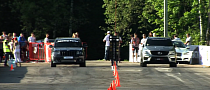 Watch a 715 hp ML 63 AMG Drag Race Against All Sorts of Cars