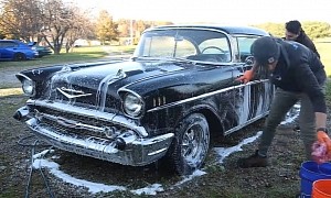 Watch a Dusty, Moldy 1957 Chevrolet Bel Air Transform Into a Concours-Winning Survivor