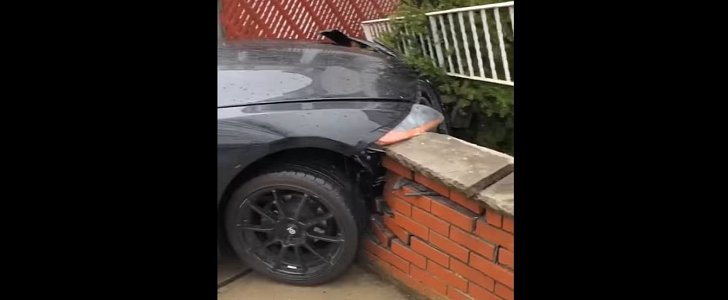 Watch a Guy Crash a BMW Z4 On The Day He Bought It