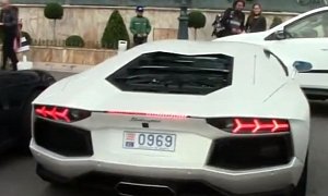 Watch a Lamborghini Aventador Bite an Unsuspecting Toyota RAV4: Monaco Fail
