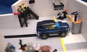 Watch a LEGO Recreation of IIHS Crash Test Just Because It's Fun