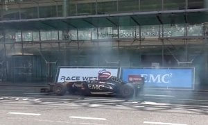 Watch a Lotus F1 Car Go Wild on London Streets