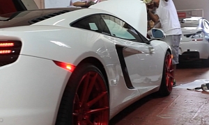 Watch a McLaren MP4-12C Getting Wrapped