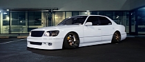 Watch a Nicely Stanced Lexus LS 400