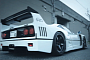 Watch a One-Off Ferrari F40 with Japanese Ricer Influences
