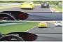 Watch a Peugeot 308 GTi 270 Chase  the Cayman GT4 on the Nurburgring