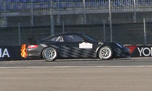 Watch a Porsche Flamethrower in Action