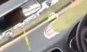 Watch a Teenager Drive a VW Polo onto Brands Hatch During a Live Race <span>· Video</span>  <span>· Updated</span>