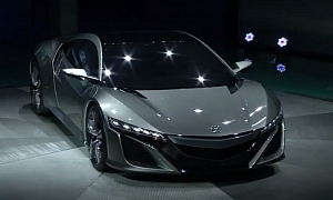 Watch Acura NSX Concept Detroit Unveiling Video