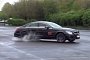 Watch an 850 hp Brabus CLS Being Hooned in a Parking Lot
