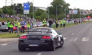 Watch an Audi R8 Not Crash into People like a Koenigsegg CCR