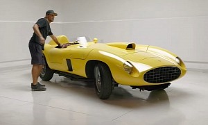 Watch an Extremely Rare 1955 Ferrari 410 S Get Cleaned and Detailed for Pebble Beach