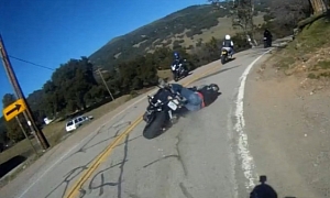 Watch and Learn: Brake on Gravel Causes Lowside Crash