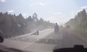 Watch and Learn: High-Speed Bikes Chain Crash