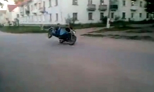 Watch and Learn: High-Speed Sidecar Trick Goes Very Wrong