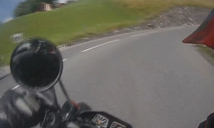 Watch and Learn: Wrong-Speed Cornering Causes Lowside Crash