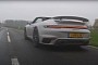Watch and Hear a Porsche 911 Turbo S Cabriolet Hit 186 MPH With The Top Down