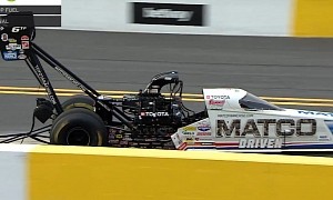 Watch Antron Brown Nail a Hole-Shot, Then Reach 335.73 MPH for Victory