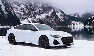 Watch Audi's 2021 RS7 Dance and Sing in the Winter Wonderland of Austria's Tyrol