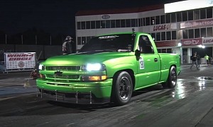 Watch: Autocross Truck Shows Drag Racers how it's Done on Their Home Turf