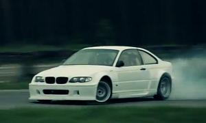 Watch Awesome BMW 3-Series Drift Car from HGK Racing
