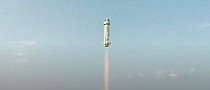 Watch Blue Origin Blast Off to the Edge of Space on Its First Human Flight