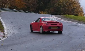 Watch Cars Struggle for Grip on Slippery Nurburgring Asphalt, Learn About Grip