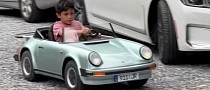 Watch Daniel Arsham's Kid Flaunt His Restored 1986 Porsche 911 Cabriolet Junior