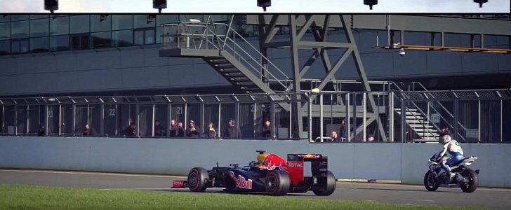 F1 car vs Superbike