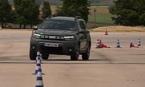 Watch Europe's Most Affordable Crossover, Dacia Duster, Stumble Through Moose Test