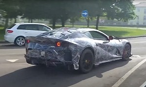 Watch Ferrari 812 Superfast Prototype Nearly Crash Trying to Run From the Camera