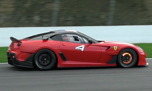 Watch Ferrari Carbon Ceramic Brakes Glow In Action