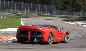 Watch Ferrari Push the LaFerrari XX Prototype to Suspension Failure