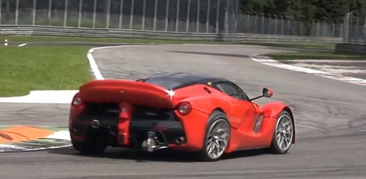 LaFerrari XX prototype suspension failure