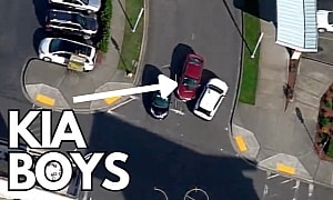 Watch Four Kia Boys Running Away From the Cops, Caught, Arrested, and Released