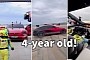 Watch a Four-Year-Old Kid Launch a Tesla Model S Plaid to 124 Mph Like He Owns It