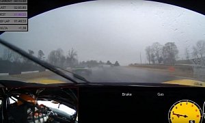 UPDATE: Google VP Ben Sloss' Ferrari 458 Challenge Cheats Rain on Road Atlanta