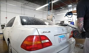 Watch High-Mileage Lexus LS430 Receive Thorough Detailing, Will Return to Its Former Glory
