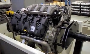 Watch How the Ford Racing Coyote Aluminator Crate Engine Is Built