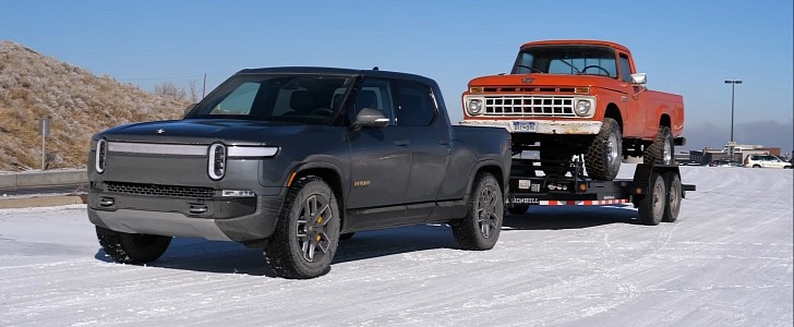 Rivian R1T takes on Ike Gauntlet, the World's Toughest Towing Test