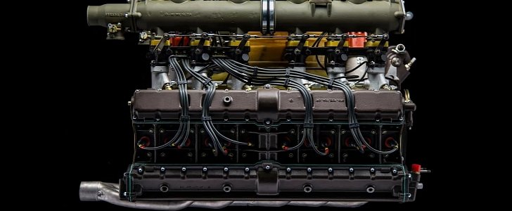 Porsche flat-12 engine rebuild