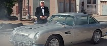Watch Jay Leno Drive James Bond's Aston Martin DB5, He Even Wears a Tux