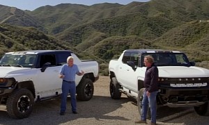 Watch: Jay Leno Drives The New Hummer EV Off-Road