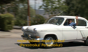 Watch Jay Leno Driving a GAZ-21 Volga