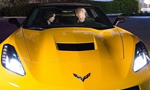 Watch Joe Biden and his Corvette Stingray Do Comedy