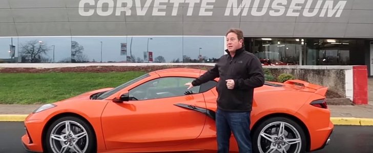John Hennessey and his brand new Corvette C8