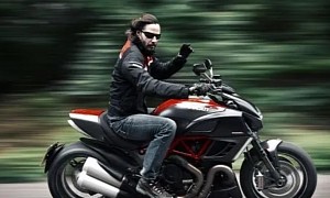 Watch Keanu Reeves Forgive a Woman for Backing Into His Norton Commando Motorcycle